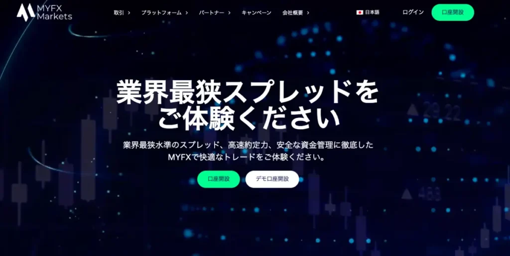 海外FXの口座開設ボーナスおすすめ比較ランキング11位は、MYFXMarkets