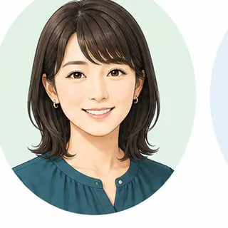 30代女性の口コミ投稿者イラスト