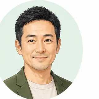 40代男性の口コミ投稿者イラスト
