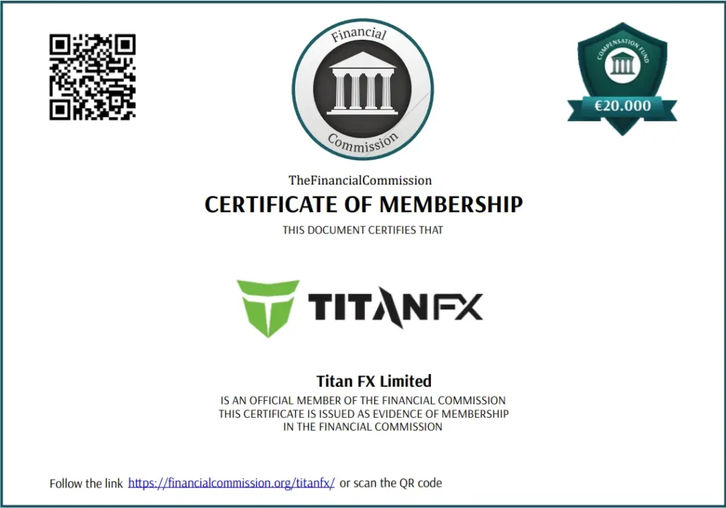 TitanFXはFinancial Commissionに加盟する業者
